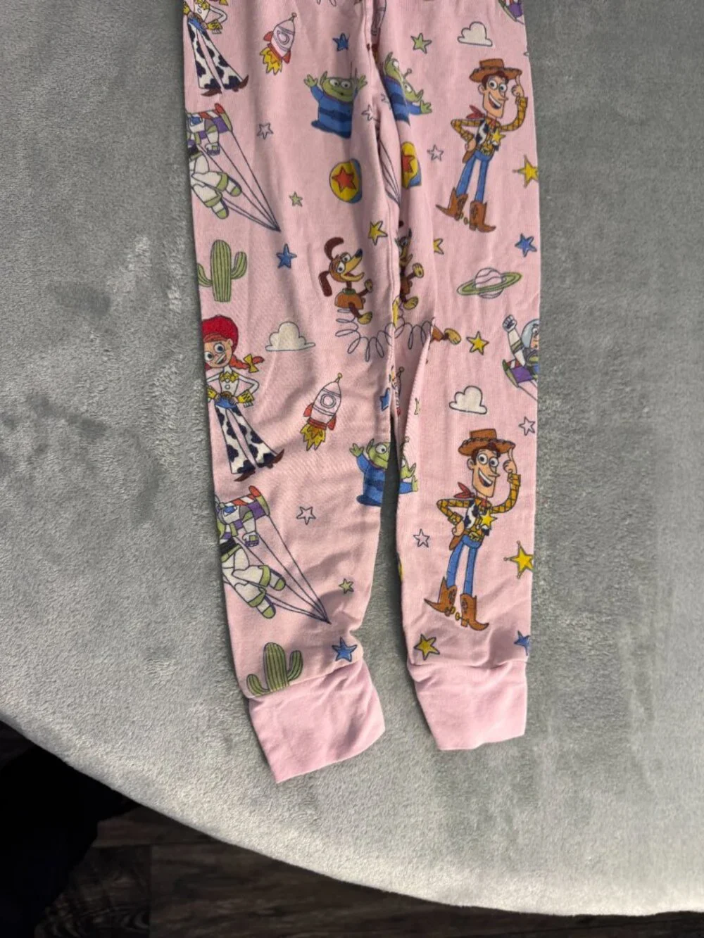 Little Sleepies Disney Story Pals Pink Two Piece Pajamas 18-24 Months
